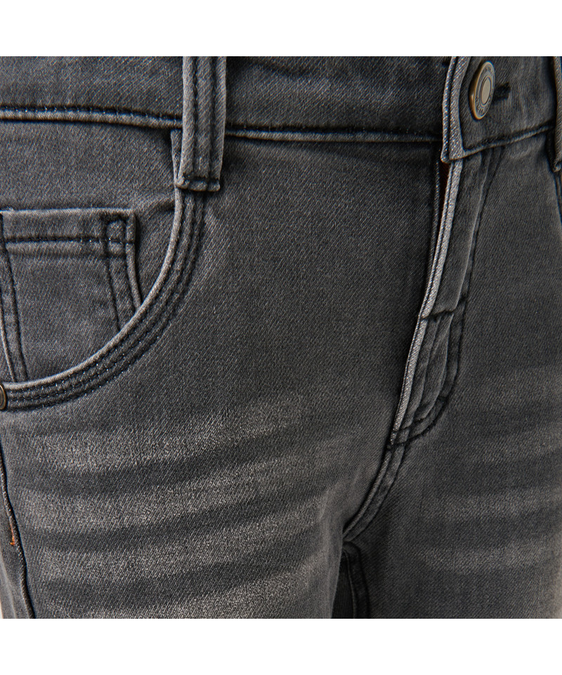 PILOU 701 - chlapecké džíny, šedé, 146