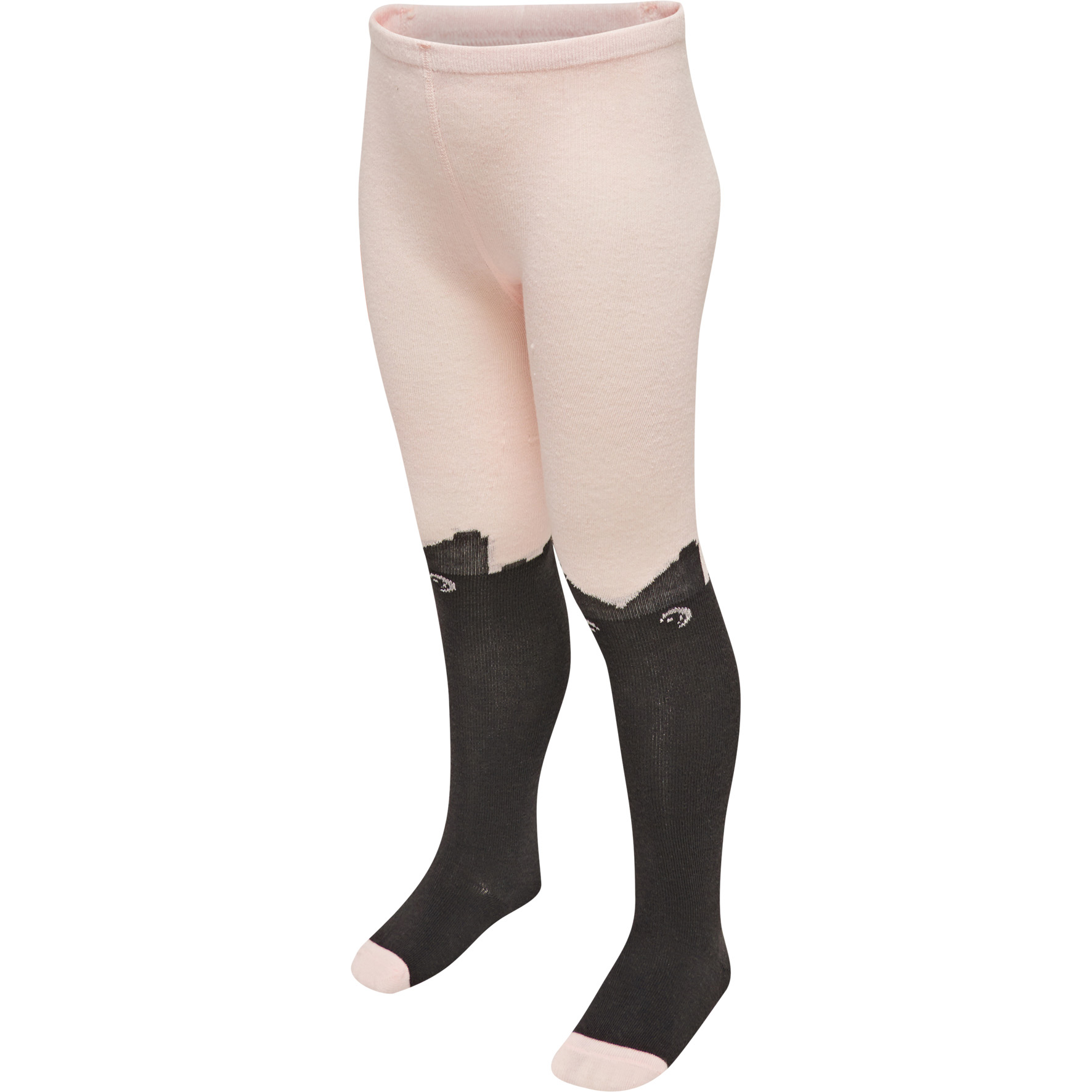 ADELE 601 - dívčí punčocháče Duplo, růžovočerné, vel. 74/80