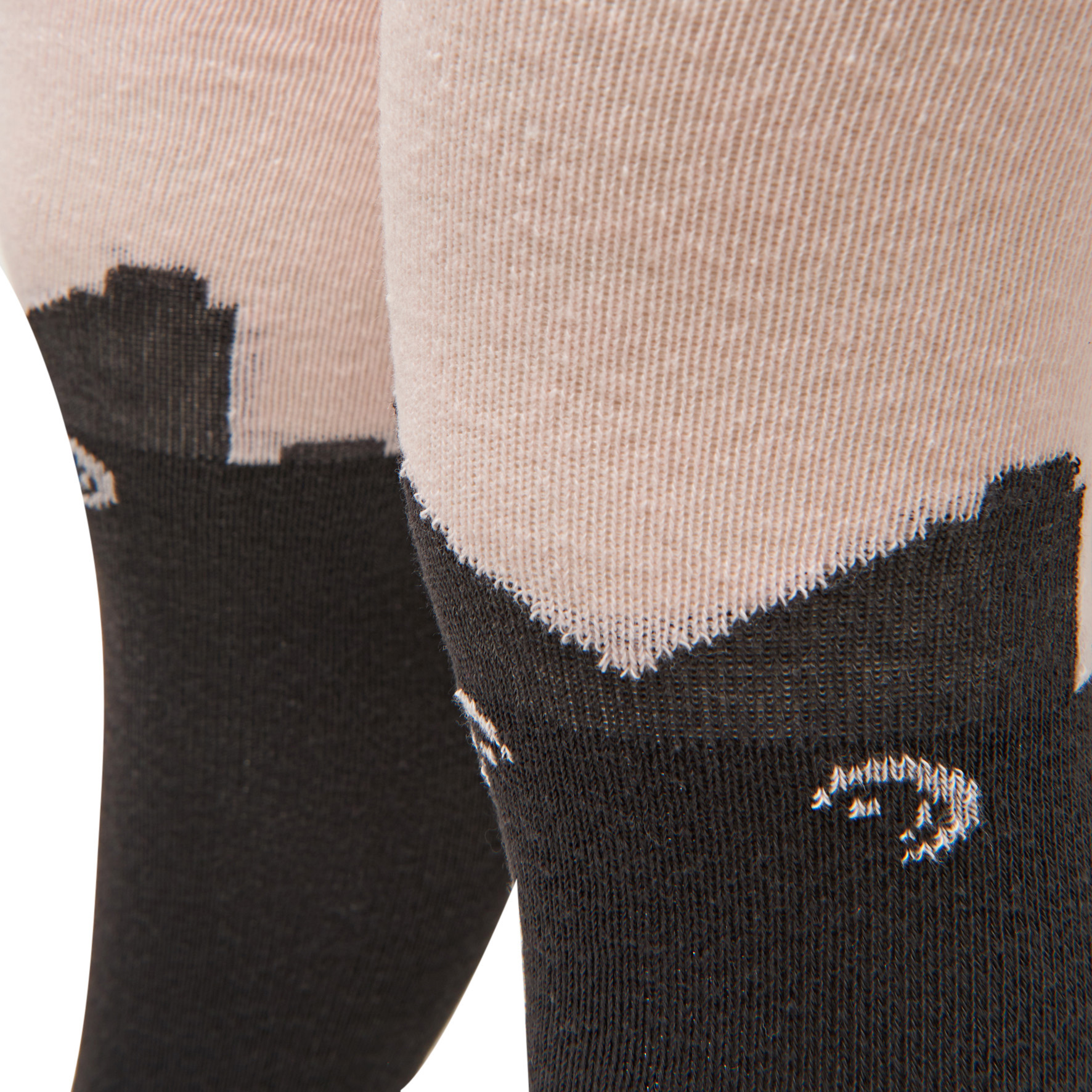 ADELE 601 - dívčí punčocháče Duplo, růžovočerné, vel. 74/80