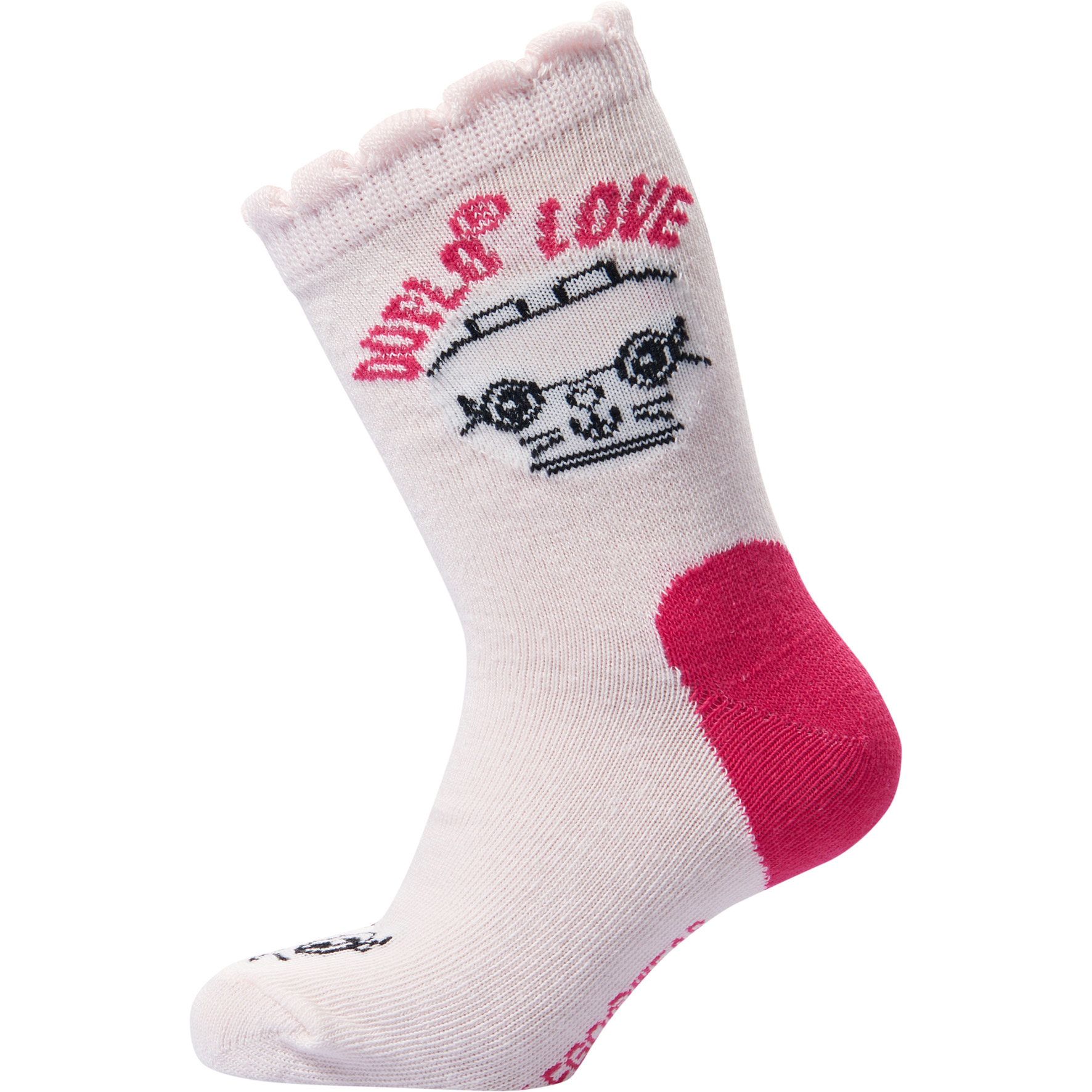 ADELE 702 - dívčí ponožky Duplo, 3 páry, vel. 22-24