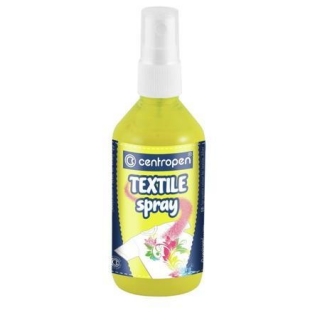 Barva na textil ve spreji - 110 ml / žlutá