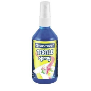 Barva na textil ve spreji - 110 ml / modrá