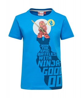 TEO 503 - triko s kr. rukávem Ninjago, modré, 128