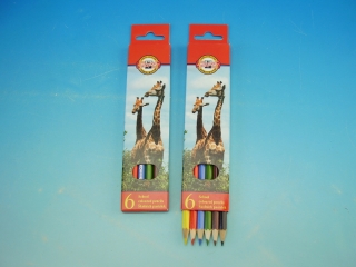 Pastelky 3551/6 ZVÍŘATA dlouhé