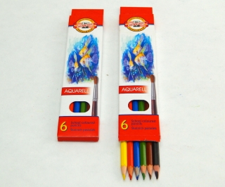 Pastelky 3715/6 akvarelové RYBY
