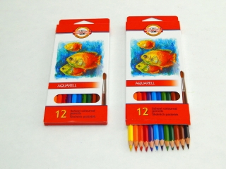 Pastelky 3716/12 akvarelové RYBY