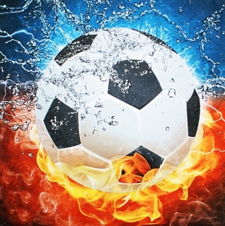 Football ubrousky - 33 cm / 20 ks