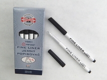 popisovač fine liner 7001 černý
