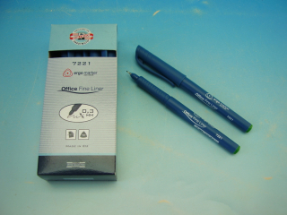 Popisovač fine liner 7221 červený 0,3