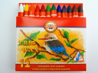 Voskovky trojhranné silné 8272/12