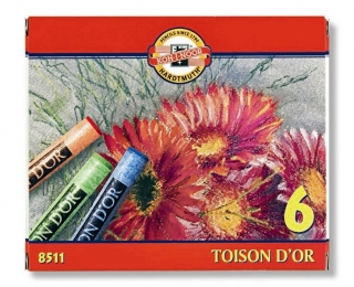 Křídy 8511/6 prašné TOISON D'OR