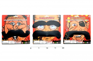 Nalepovací karnevalové doplňky