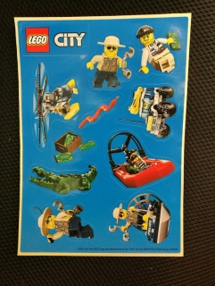 LEGO City samolepky