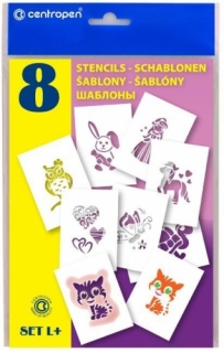 Šablona papírová Holky
