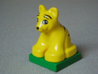 Duplo - tygr malý s podložkou, r.1990, D