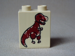 Duplo - potisk dinosaurus, r.2008, C