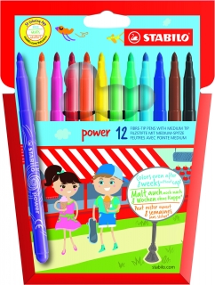 STABILO power 12 ks Pouzdro