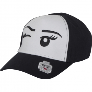 CAMILLA 121 - kšiltovka Lego, černo-bílá, vel.52
