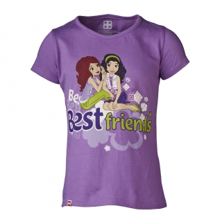 M-70007 - triko s kr. rukávem LEGO® Friends, fialové, 104