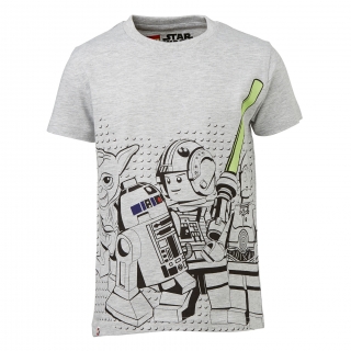 M-70404 - triko s kr. rukávem LEGO® Star Wars, šedé, 104