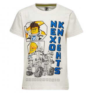 M-71170 - triko s kr. rukávem Nexo Knights, bílé, 104