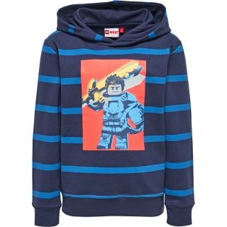 SAXTON 604 - chlapecká mikina Nexo Knights, modrá, 122
