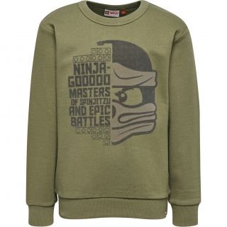 SAXTON 610 - chlapecká mikina Ninjago, khaki, 128
