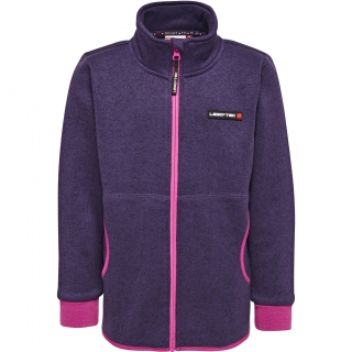 SAXTON 772 - dívčí cardigan, purpurový, 146