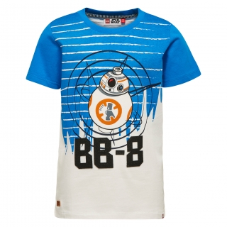 TEO 353 - triko s kr. rukávem Star Wars, modrobílé, 122