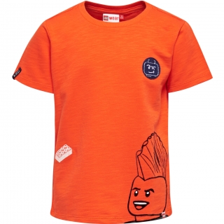 TEO 609 - triko s kr. rukávem, oranžové, 122
