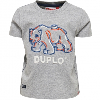 TEXAS 601 - triko s kr. rukávem Duplo, šedé, 86