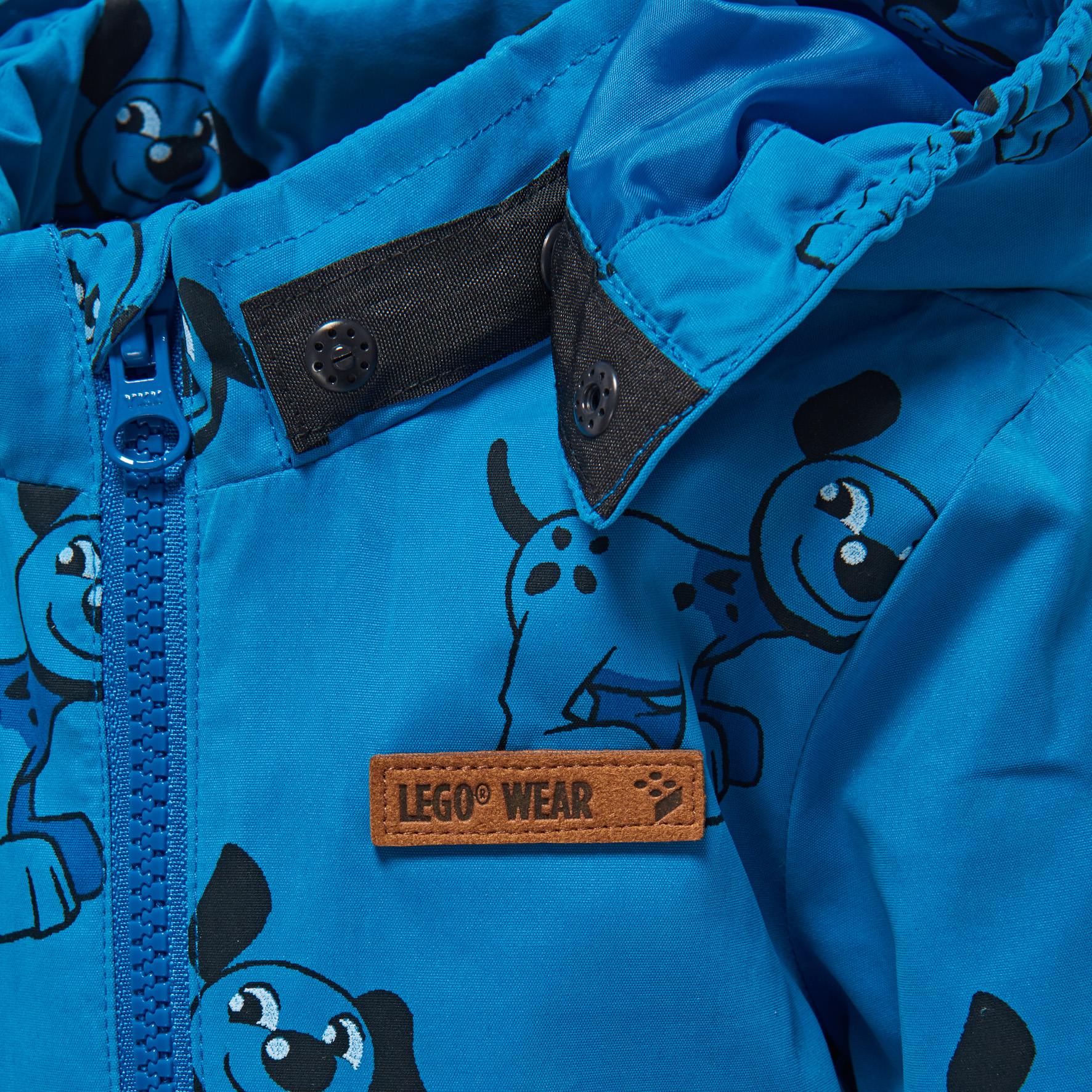 JOHAN 201 - chlapecká bunda Duplo, modrá, 92