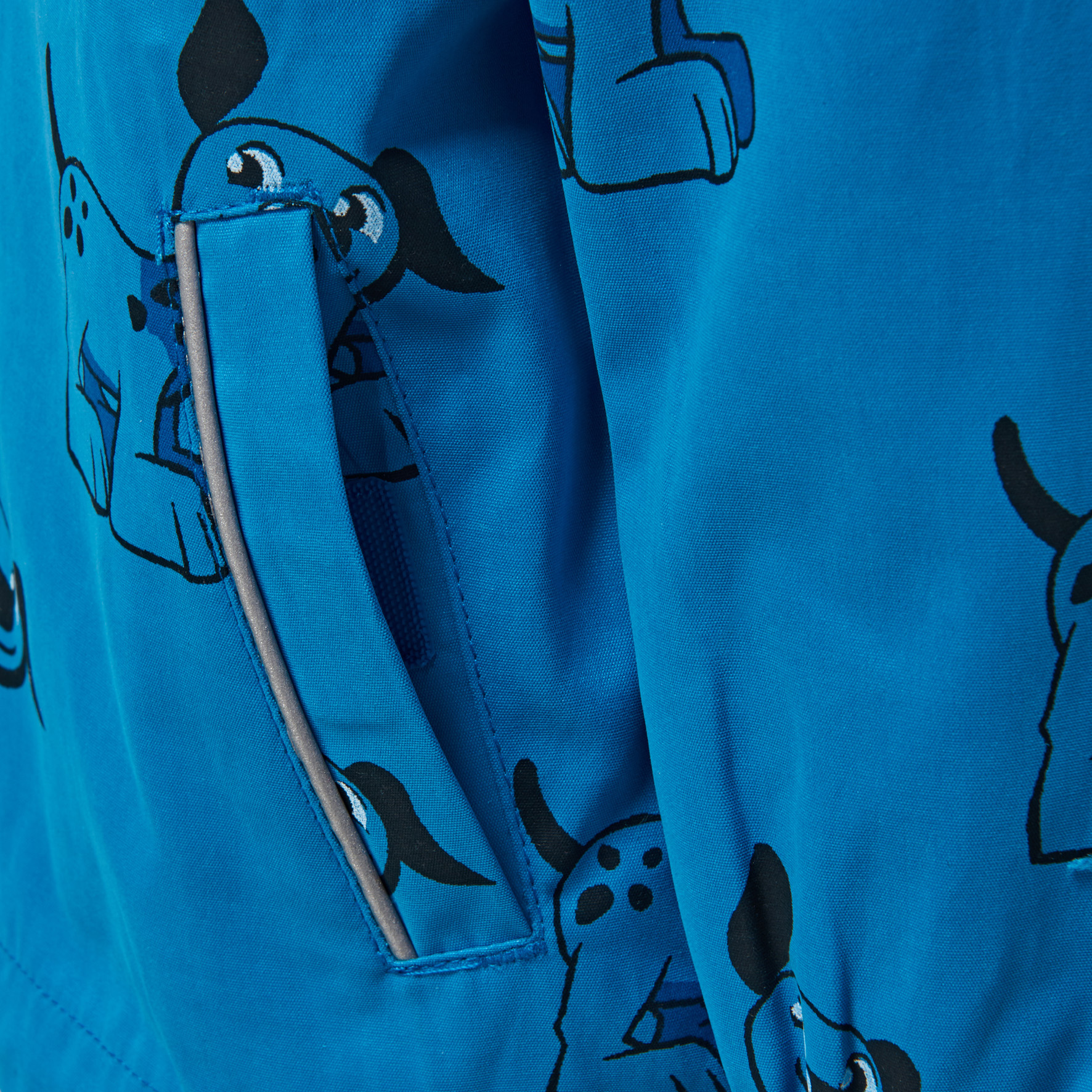 JOHAN 201 - chlapecká bunda Duplo, modrá, 92