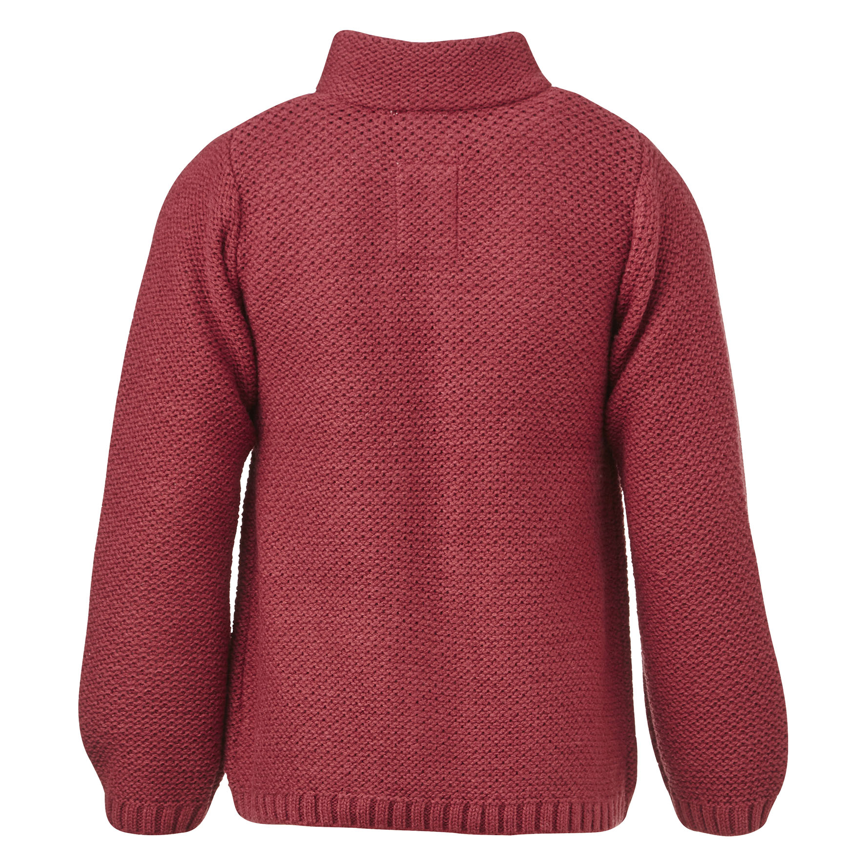 KAYLA 601 - dívčí cardigan, vínový, 146