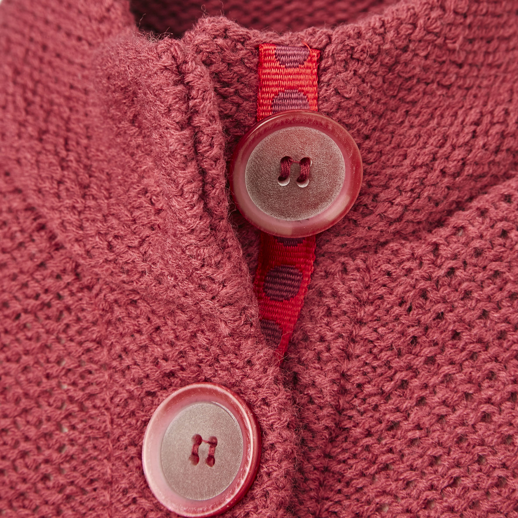 KAYLA 601 - dívčí cardigan, vínový, 146