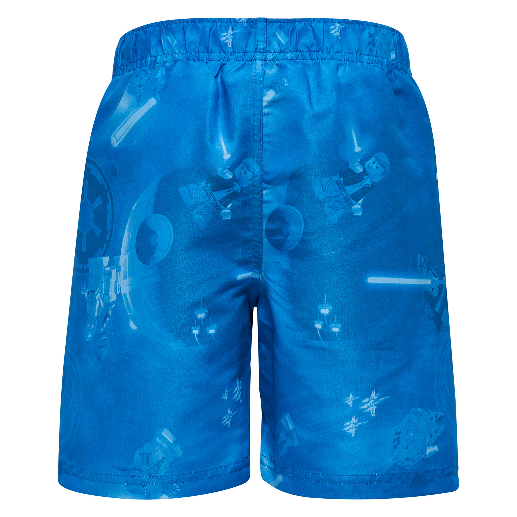 PILOU 454 - chlapecké koupací bermudy Star Wars, sv. modré, 134