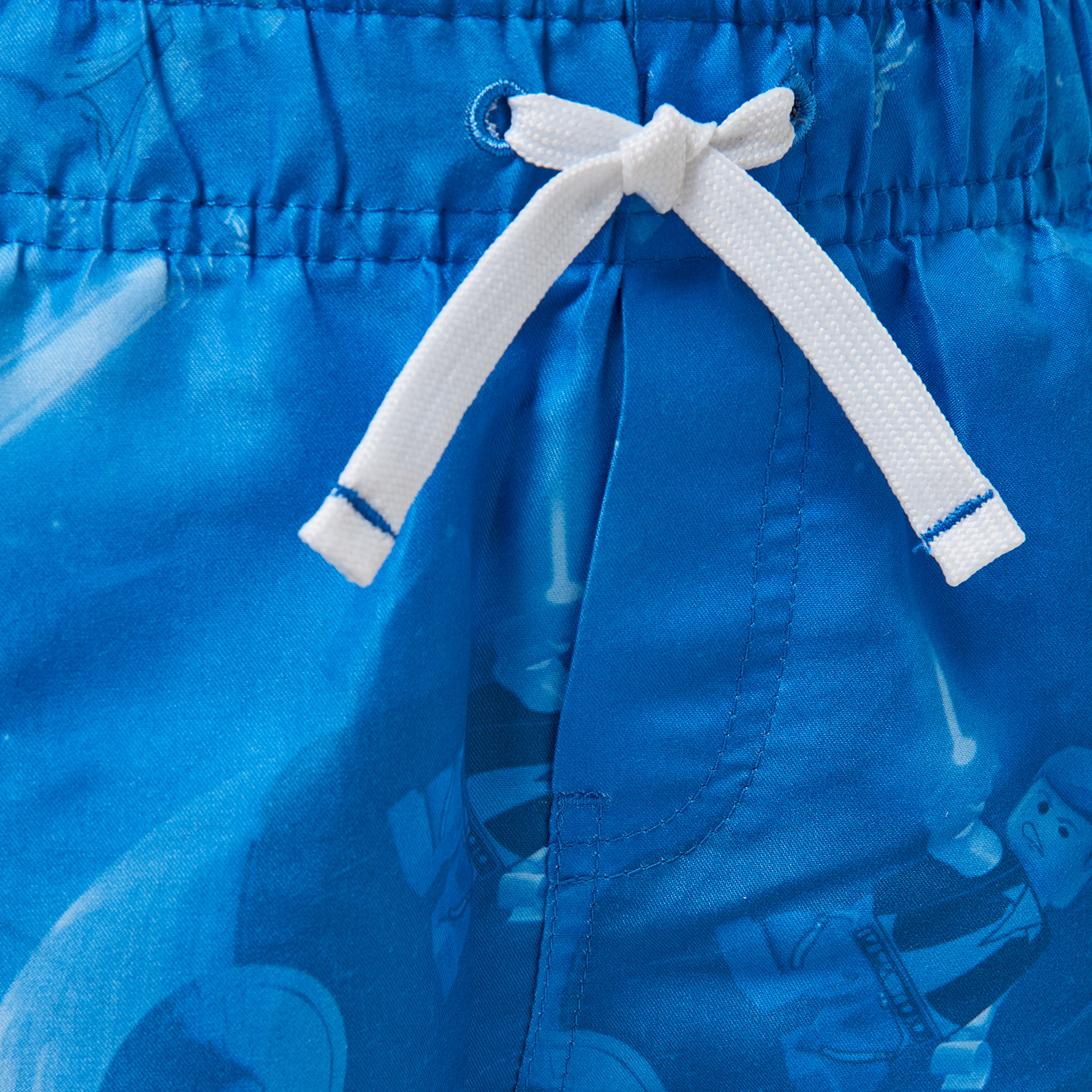 PILOU 454 - chlapecké koupací bermudy Star Wars, sv. modré, 134