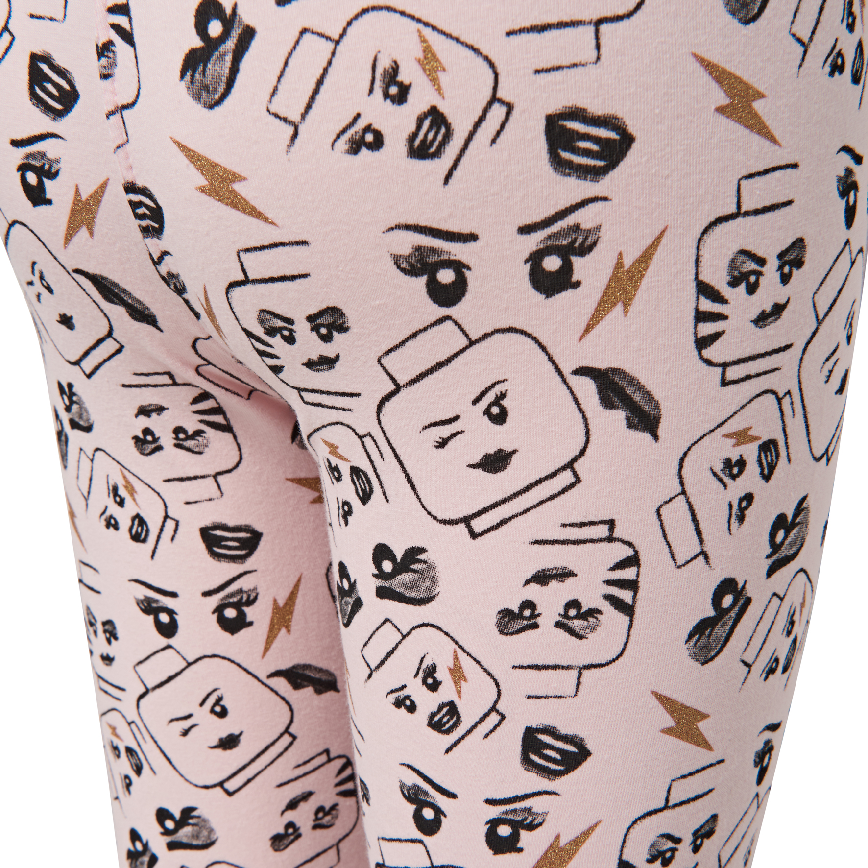 PIPER 704 - dívčí legíny , růžové, 110