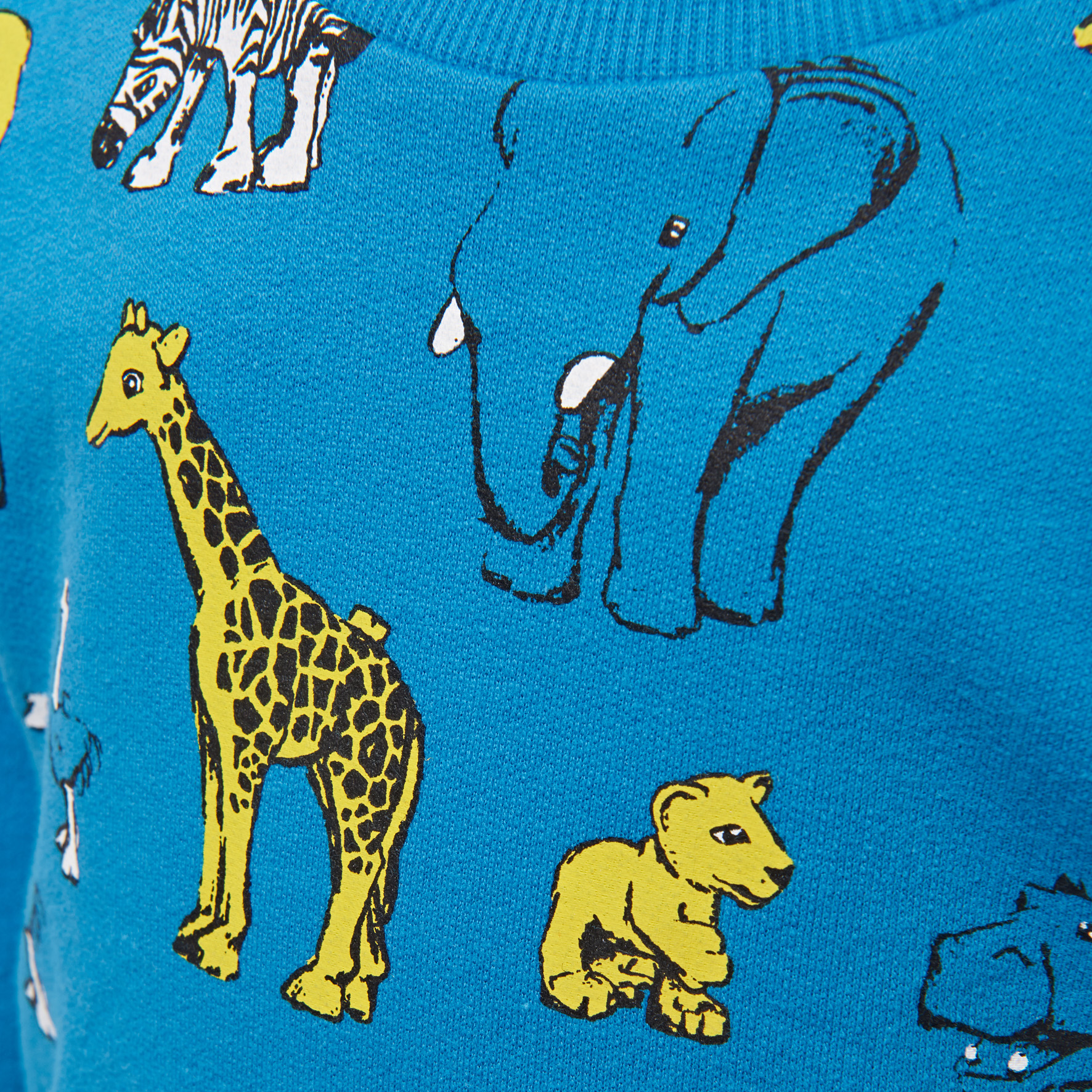 SANDER 110 - chlapecká mikina DUPLO, modrá, 104