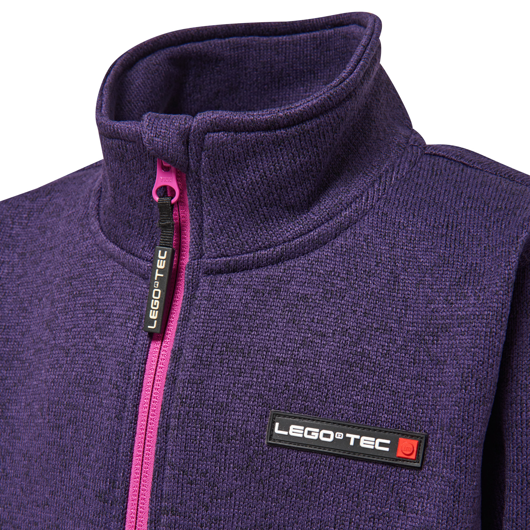 SAXTON 772 - dívčí cardigan, purpurový, 146