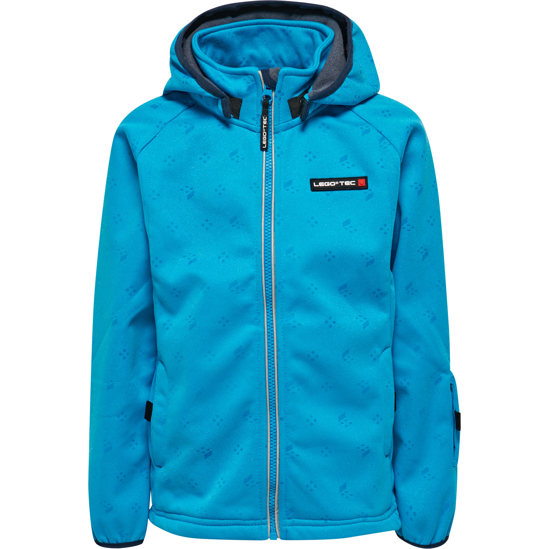 SAXTON 775 - chlapecká softshellová bunda, modrá, 110