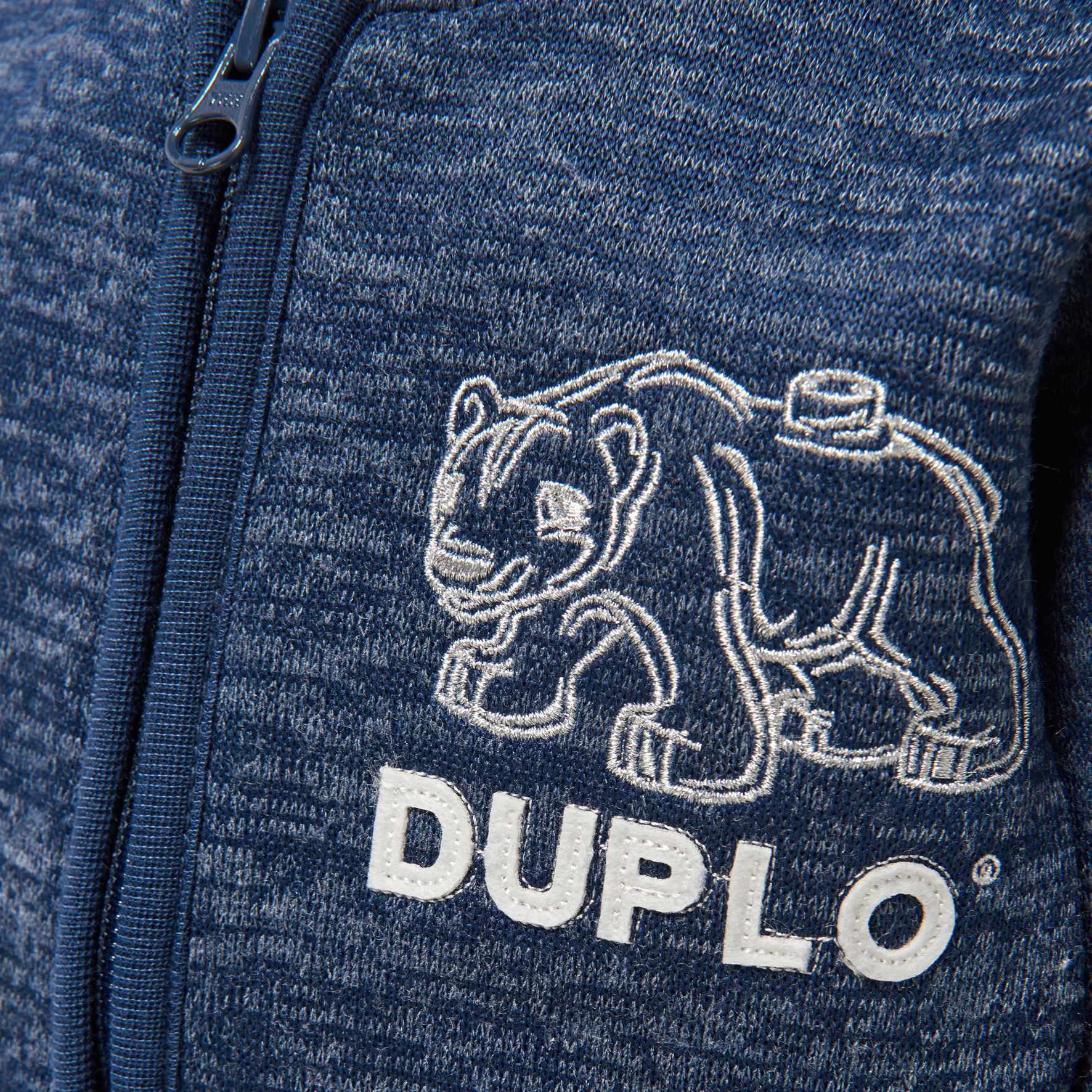 SOFUS 603 - chlapecký cardigan Duplo, tmavomodrý, 104