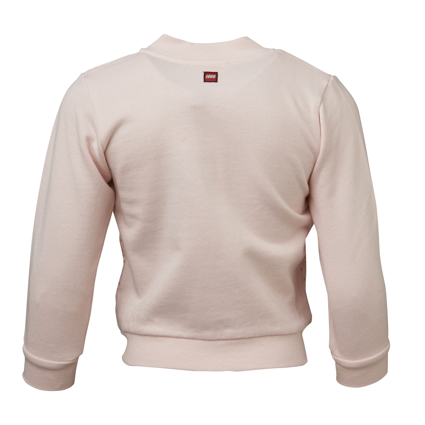 SUMA 401 - dívčí bavlněná mikina DUPLO, růžová, 98