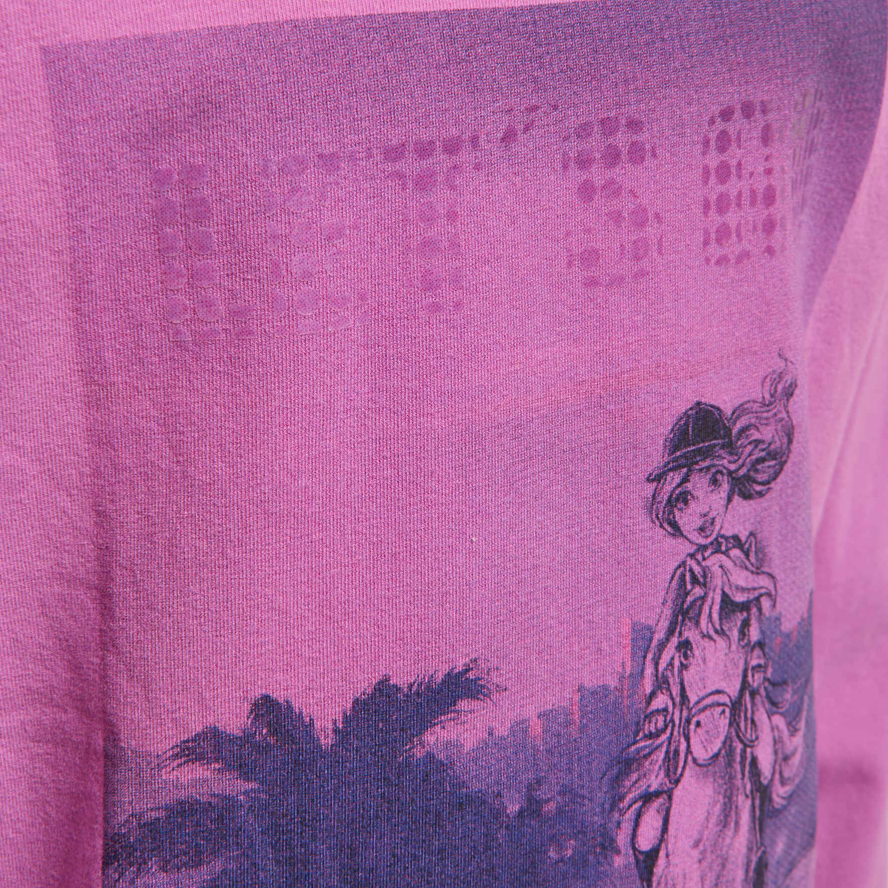 TALLYS 606 - triko s dl. rukávem Friends, růžové, 110