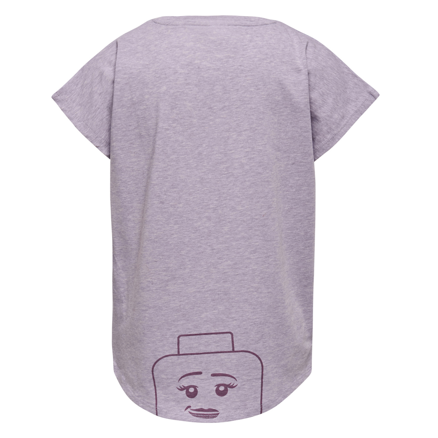 TANYA 105 - triko s kr. rukávem, levandulové, 146