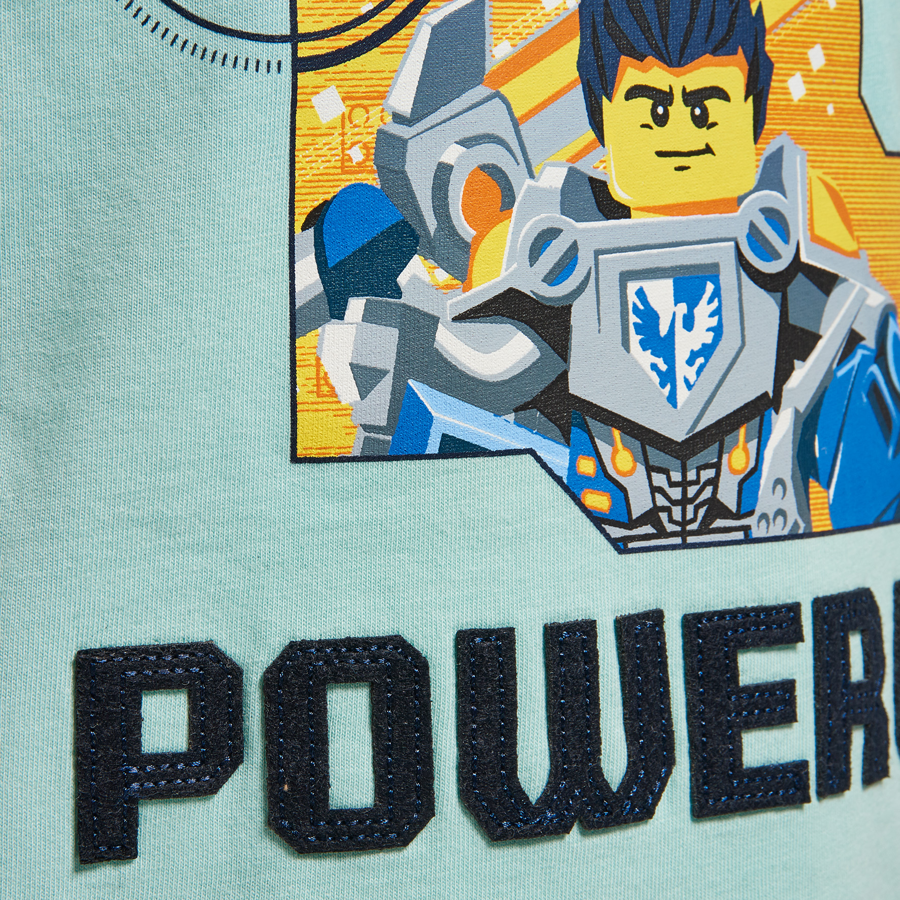 TEO 306 - triko s kr. rukávem Nexo Knights, zelenkavé, 122