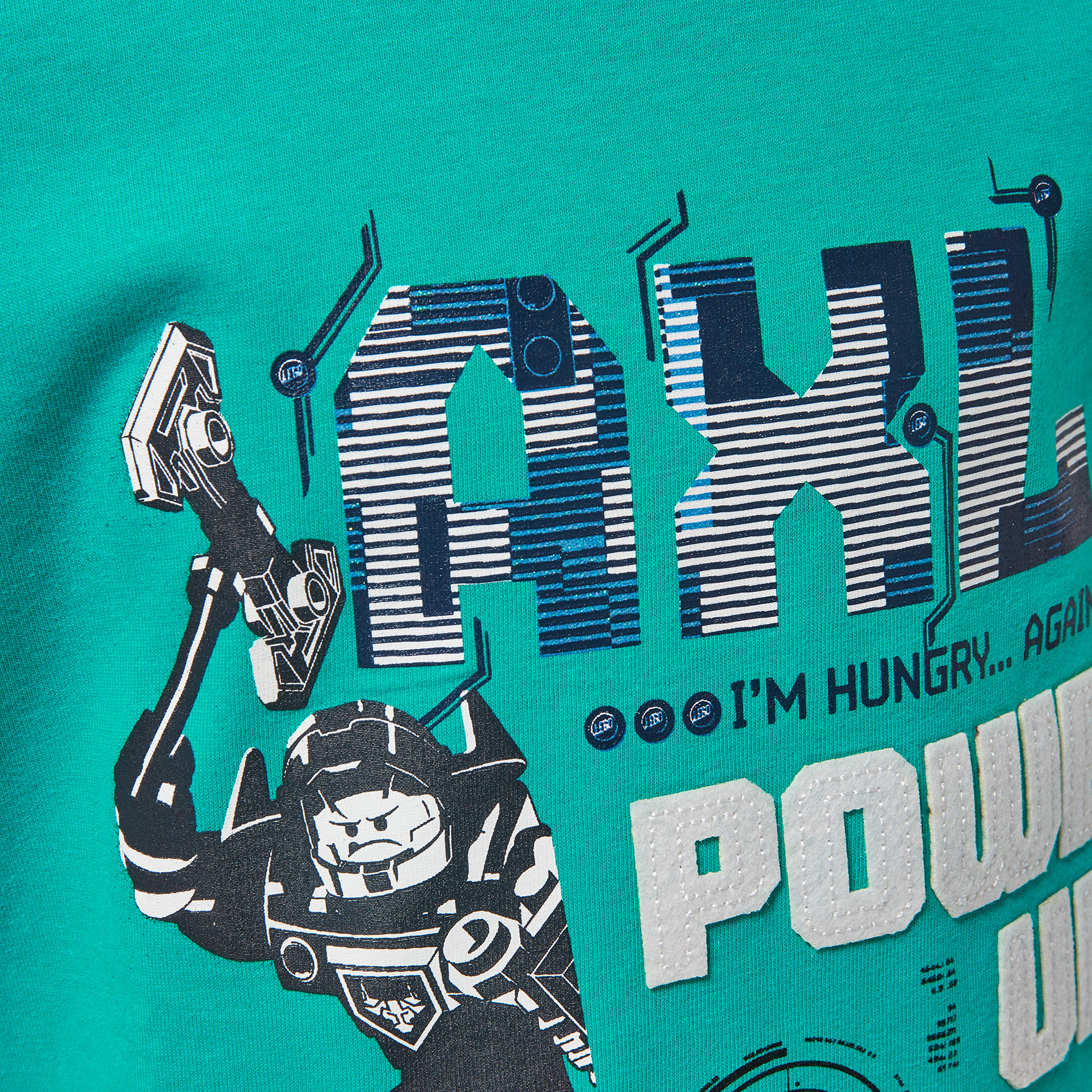 TEO 403 - triko s kr. rukávem Nexo Knights, zelené, 116