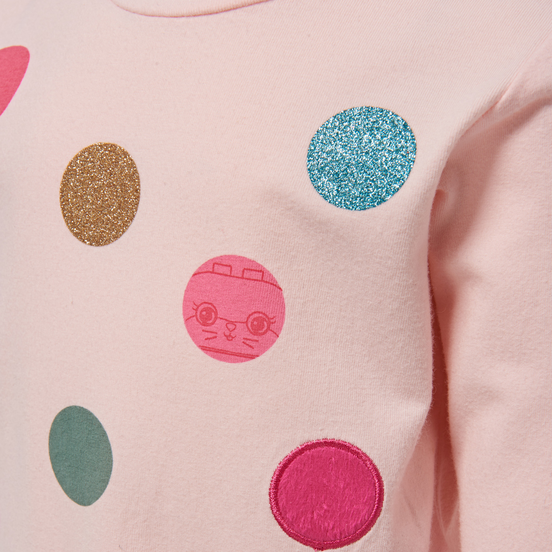 TIA 702 - triko s dl. rukávem Duplo, světle růžové, 86